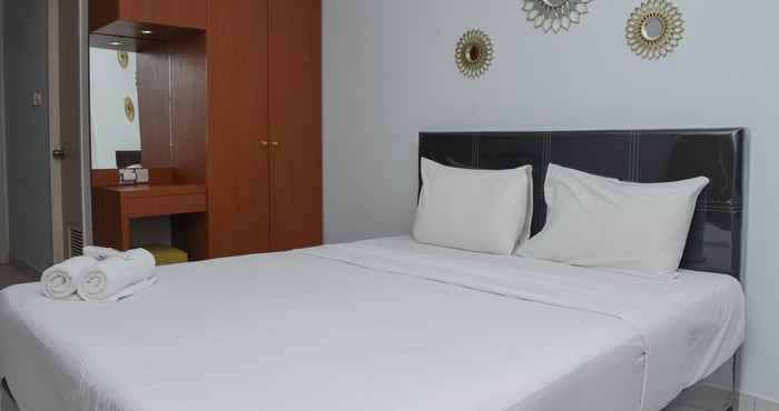 Bedroom Comfort Studio Apartment at Patraland Urbano By Travelio