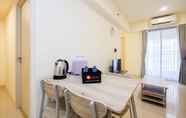 Common Space 4 Cozy and Tidy 2BR at Meikarta Apartment By Travelio