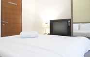 Kamar Tidur 3 Cozy and Deluxe 1BR at Marbella Suites Dago Pakar Bandung Apartment By Travelio