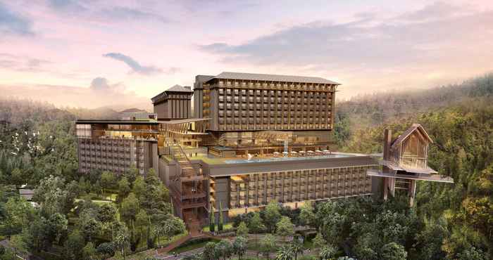 Bangunan The Gaia Hotel Bandung