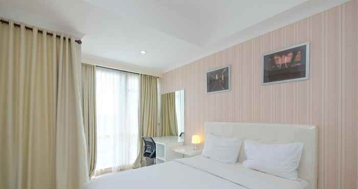 ห้องนอน Comfy and Homey Studio at Menteng Park Apartment By Travelio