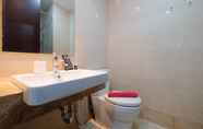 In-room Bathroom 5 Comfy and Homey Studio at Menteng Park Apartment By Travelio