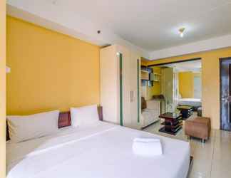 Bedroom 2 Homey and Cozy Studio Apartment at Metropark Condominium Jababeka By Travelio