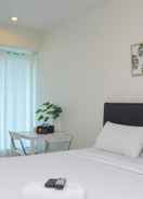 BEDROOM Nice and Comfort Studio at Grand Kamala Lagoon Apartment By Travelio