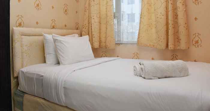 Kamar Tidur Tidy and Homey 1BR at Menteng Square Apartment By Travelio