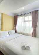 BEDROOM Quite 2BR Apartment with AC in Living Room at The Jarrdin Cihampelas By Travelio