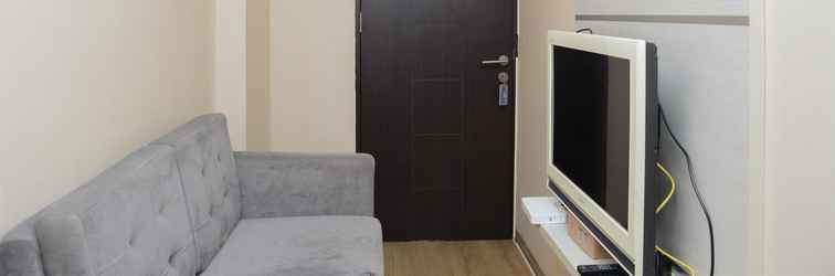 Lobi Minimalist 1BR Apartment at Kebagusan City By Travelio