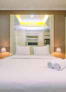 BEDROOM Comfort and Strategic Studio at Menteng Park Apartment By Travelio