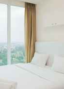 BEDROOM Cozy and Homey Studio Room at Tree Park City BSD Apartment By Travelio