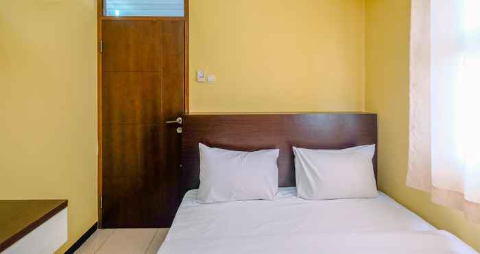 Kamar Tidur Minimalist and Homey 2BR at Bogor Valley Apartment By Travelio