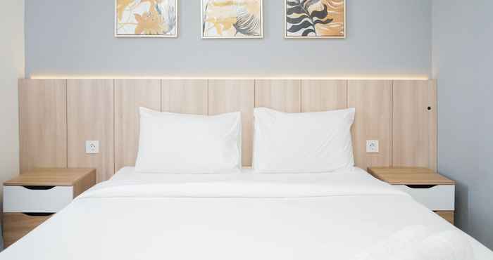 Bedroom Good and Brand New Studio at Bintaro Icon Apartment by Travelio