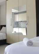 BEDROOM Cozy & Scenic Studio Apartment at Skyland City Jatinangor near ITB By Travelio