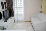 Common Space Comfortable and Fully Furnished 3BR Apartment at M-Town Residence By Travelio