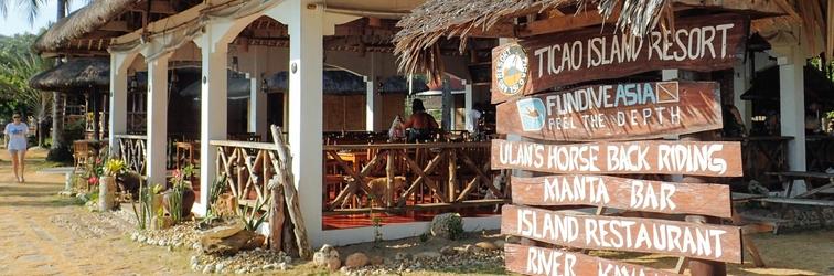 Lobby Ticao Island Resort Masbate