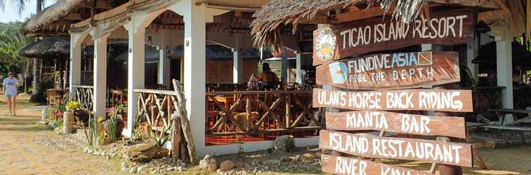 Lobby Ticao Island Resort Masbate