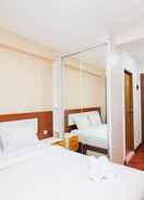 BEDROOM Simply and Cozy Studio Tifolia Apartment near Kelapa Gading By Travelio