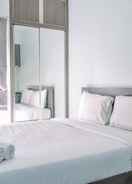 BEDROOM Simple and Homey Studio at Serpong Greenview Apartment By Travelio