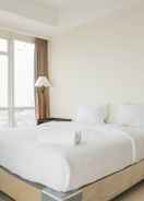 BEDROOM Elegant and Tidy 2BR for 3 Pax at Menteng Park Apartment By Travelio