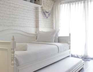 ห้องนอน 2 Stylish and Elegant Studio at Gateway Pasteur Apartment By Travelio