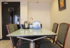 Common Space 4 Comfy and Gorgeous 2BR at Braga City Walk Apartment By Travelio