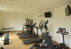 Fitness Center 7 Cozy and Comfort 1BR at Tree Park City BSD Apartment By Travelio