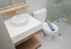 In-room Bathroom 5 Cozy and Comfort 1BR at Tree Park City BSD Apartment By Travelio