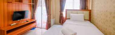 Bedroom 2 Cozy Living Studio Room Apartment at Taman Melati Margonda By Travelio