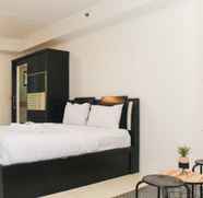 Bedroom 3 Strategic and Homey Studio Apartment at Metropark Condominium Jababeka By Travelio
