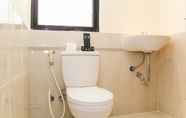 In-room Bathroom 5 Comfort and Nice 2BR at Meikarta Apartment By Travelio