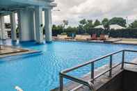 Swimming Pool Simple and Comfort 2BR at Pakubuwono Terrace Apartment By Travelio