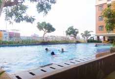 Exterior 7 Simply and Homey 2BR at Lagoon Apartment By Travelio