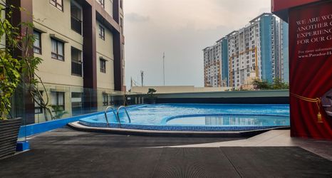 Exterior 2 Cozy and Nice 2BR Apartment at Atria Residence By Travelio