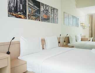 ห้องนอน 2 Comfortable Studio near ICE BSD at Tree Park Apartment By Travelio