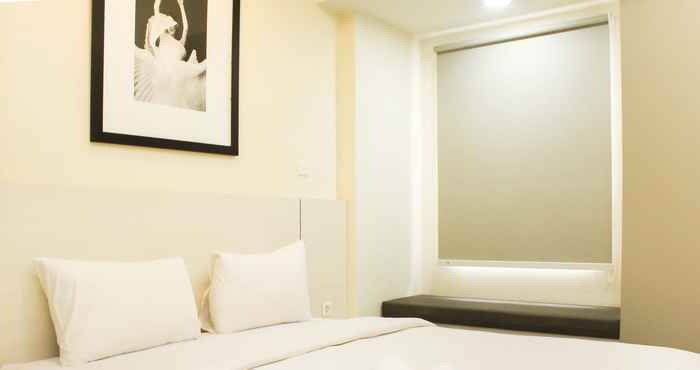 Bedroom Comfort and Nice Studio Apartment at Mustika Golf Residence By Travelio