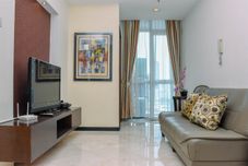 大廳 Comfort and Elegant 1BR + Extra Room Apartment at Bellagio Residence By Travelio