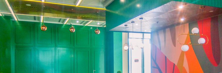 大堂 Good Deal Studio near UI at Evenciio Apartment Margonda By Travelio