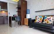 Lobby 2 Comfortable 2BR at Pakubuwono Terrace Apartment By Travelio