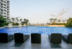 Swimming Pool 7 New Furnished Studio near Puri Indah at West Vista Apartment By Travelio