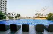 Swimming Pool 7 New Furnished Studio near Puri Indah at West Vista Apartment By Travelio