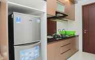Common Space 3 New Furnished Studio near Puri Indah at West Vista Apartment By Travelio
