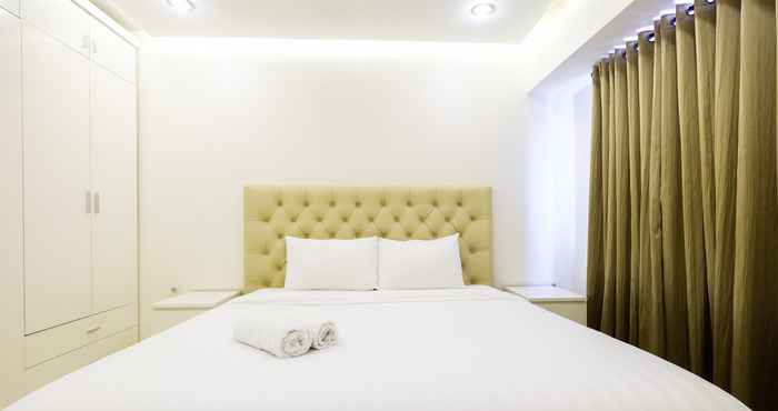 Kamar Tidur 1BR near Kota Kasablanka at The Wave Apartment By Travelio