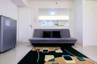 Lobby Cozy 2BR with Mall Access at Bassura City Apartment By Travelio