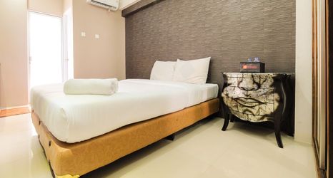 卧室 2 Simple Studio Apartment at Bassura City By Travelio