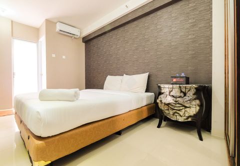 卧室 Simple Studio Apartment at Bassura City By Travelio