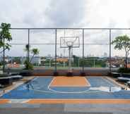 Fitness Center 5 Modern Cozy Studio at Taman Melati Apartment By Travelio