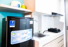 Bedroom 3 Cozy and Elegant Studio Akasa Apartment By Travelio