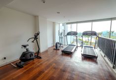 Fitness Center 6 Cozy and Elegant Studio Akasa Apartment By Travelio