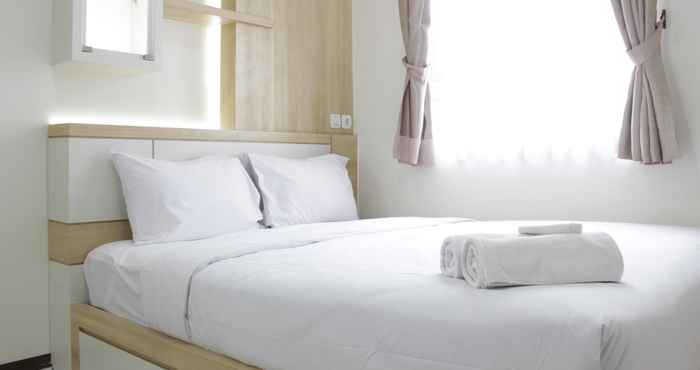 ห้องนอน Cozy & Stylish 2BR at Gateway Pasteur near Pasteur Exit Toll By Travelio