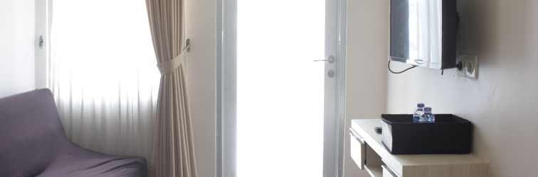 Lobi Pool View 2BR at The Jarrdin Cihampelas Apartment By Travelio