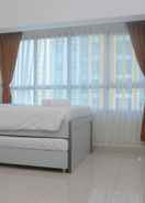 BEDROOM Simply and Elegant Apartment Studio at Springlake Summarecon  By Travelio